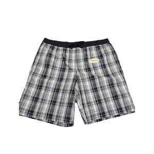 NWOT Zoey & Beth Beth Black and White Plaid Jersey Flat Elastic Waist Women's Si